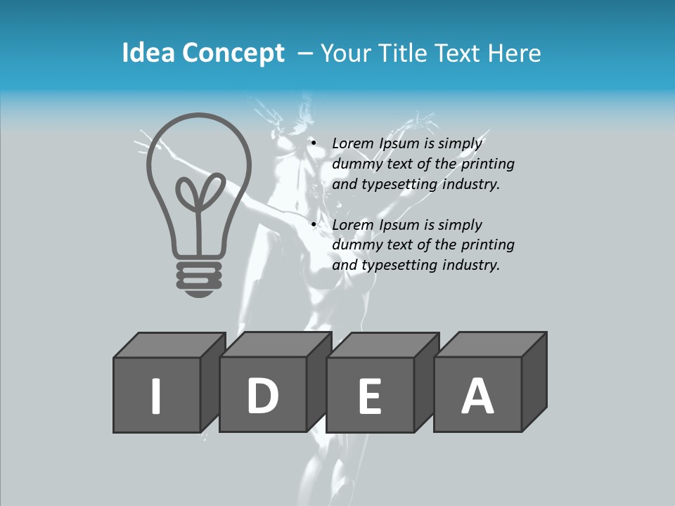 Anime Fantacy Portrait PowerPoint Template