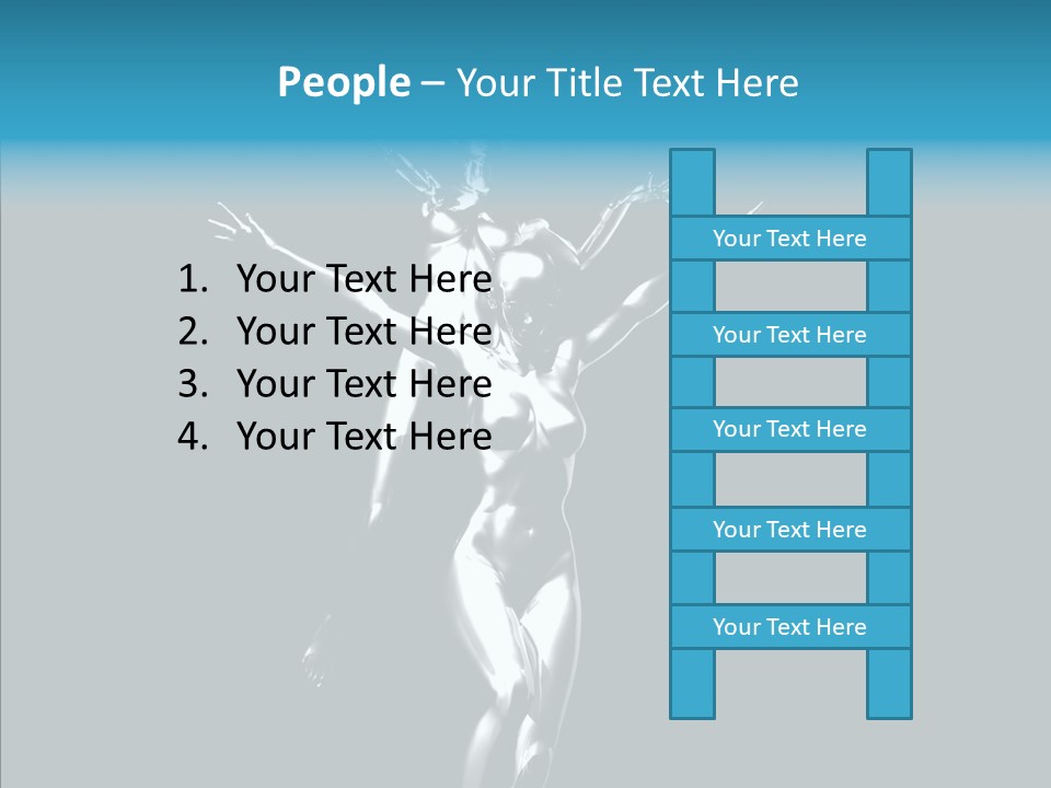 Anime Fantacy Portrait PowerPoint Template