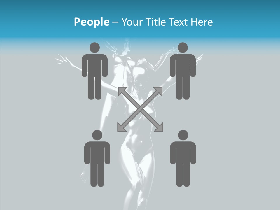 Anime Fantacy Portrait PowerPoint Template