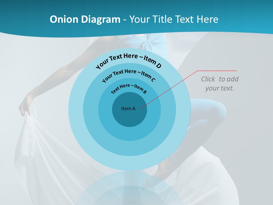 Action Fabric Woman PowerPoint Template