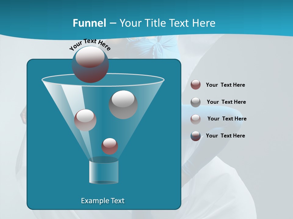 Action Fabric Woman PowerPoint Template