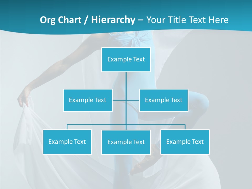 Action Fabric Woman PowerPoint Template