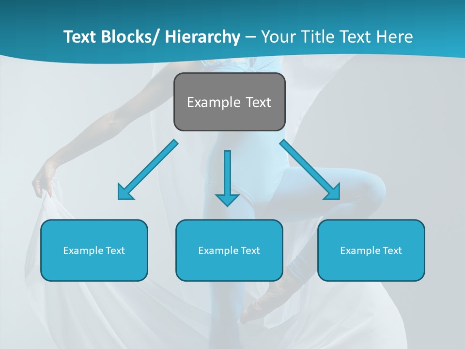 Action Fabric Woman PowerPoint Template