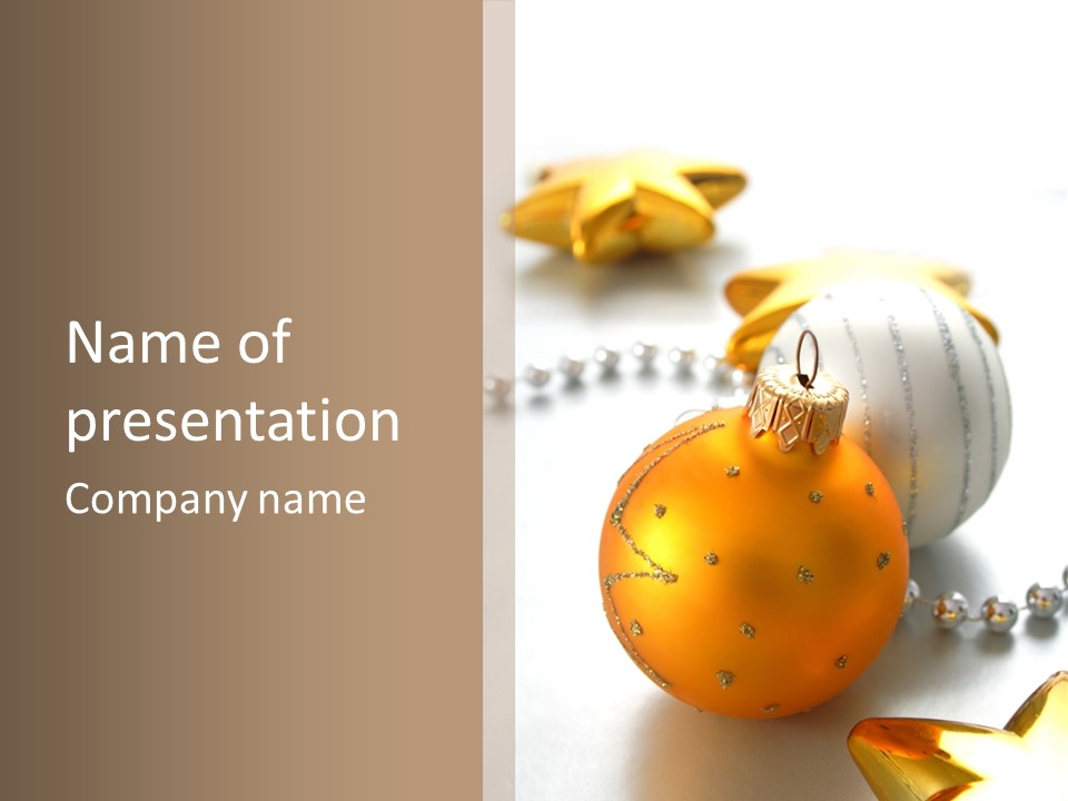 Background Macro Ornament PowerPoint Template