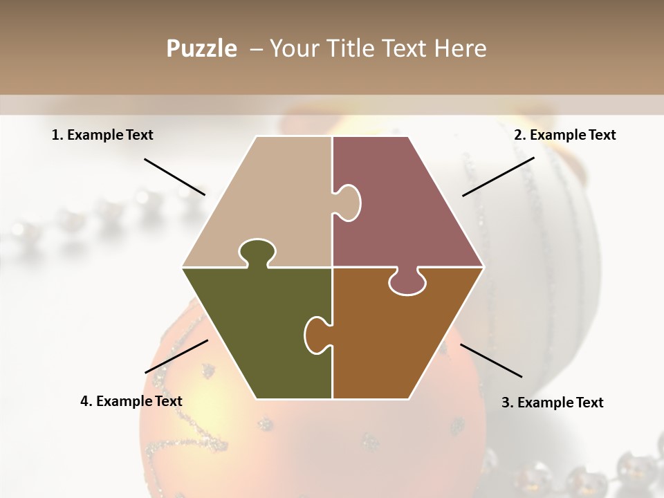 Background Macro Ornament PowerPoint Template