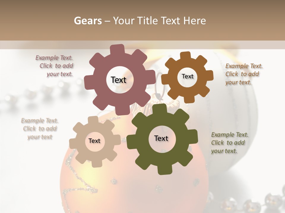 Background Macro Ornament PowerPoint Template