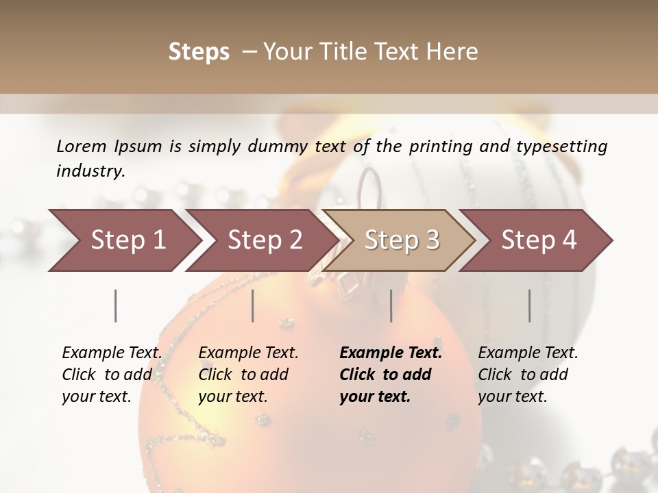 Background Macro Ornament PowerPoint Template
