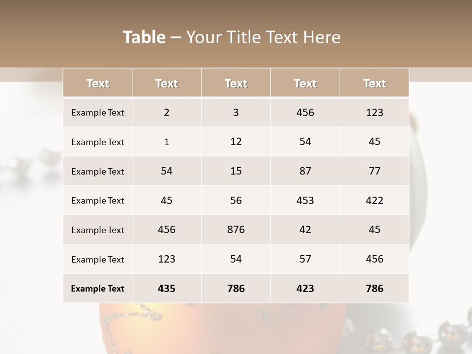 Background Macro Ornament PowerPoint Template