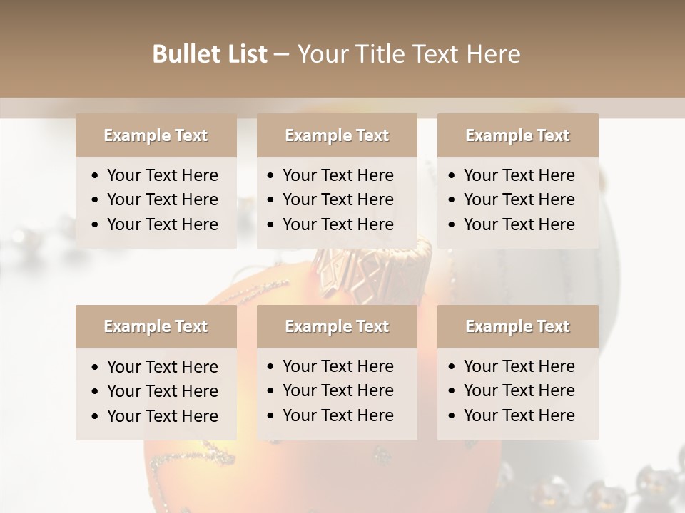 Background Macro Ornament PowerPoint Template