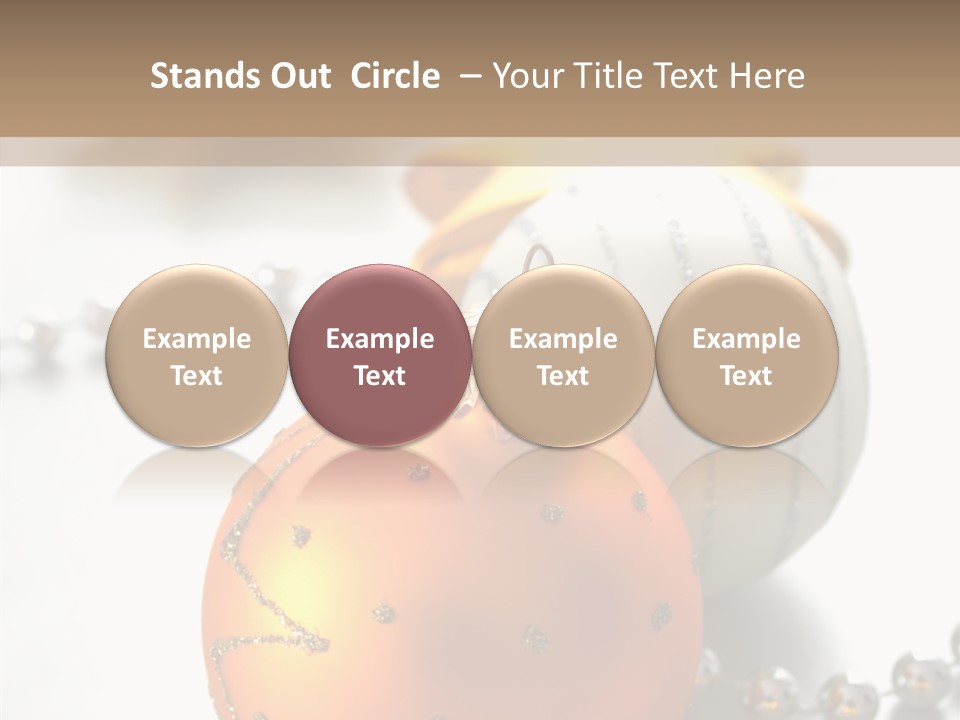 Background Macro Ornament PowerPoint Template