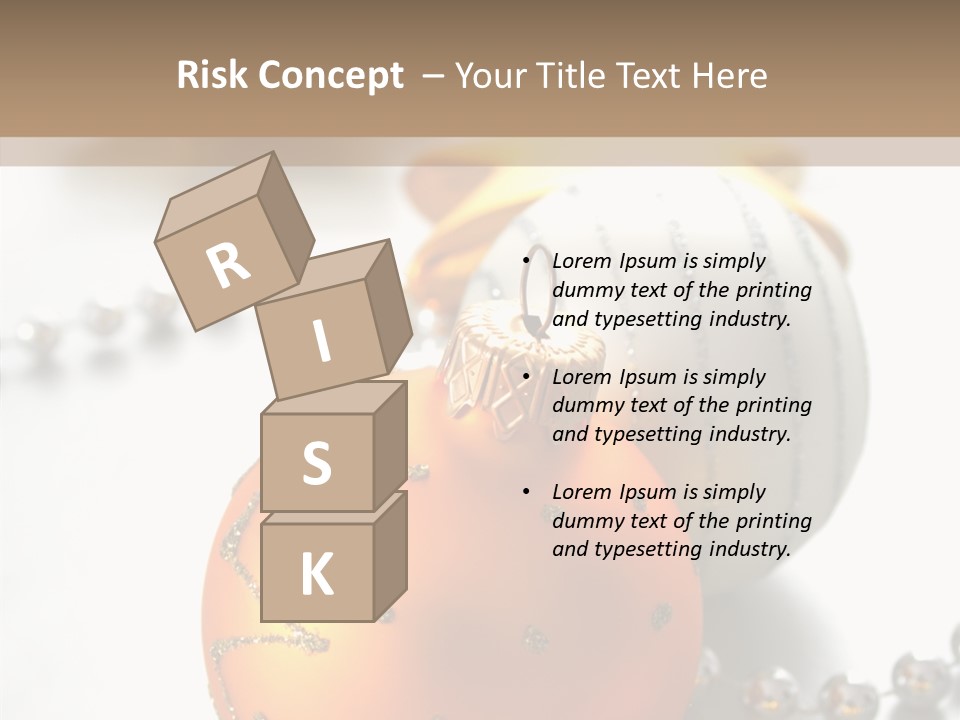 Background Macro Ornament PowerPoint Template