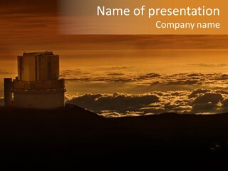 Star Kea Hill PowerPoint Template