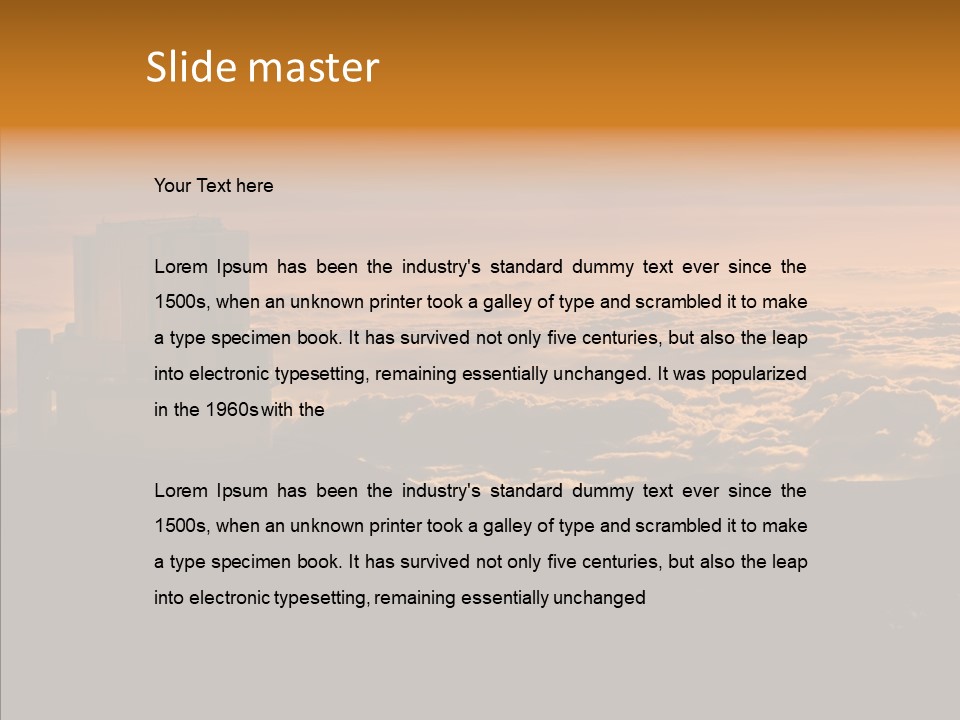 Star Kea Hill PowerPoint Template