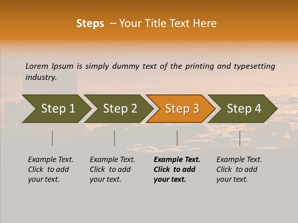 Star Kea Hill PowerPoint Template