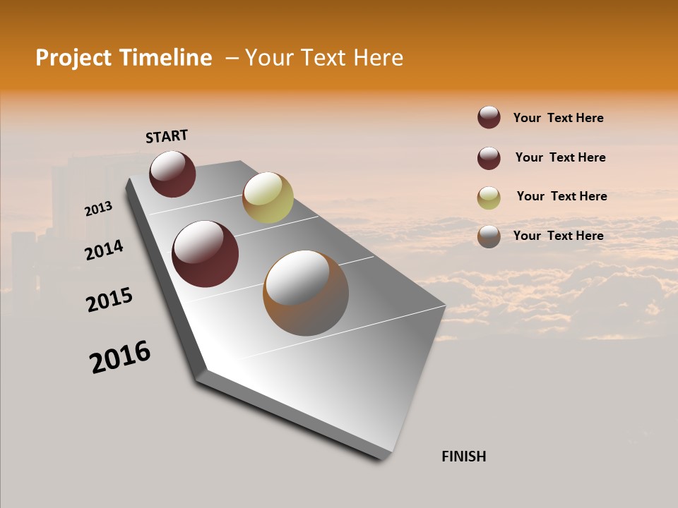 Star Kea Hill PowerPoint Template