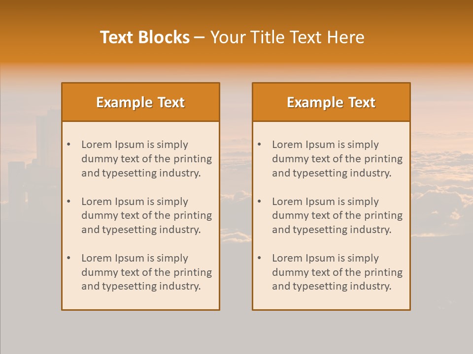 Star Kea Hill PowerPoint Template
