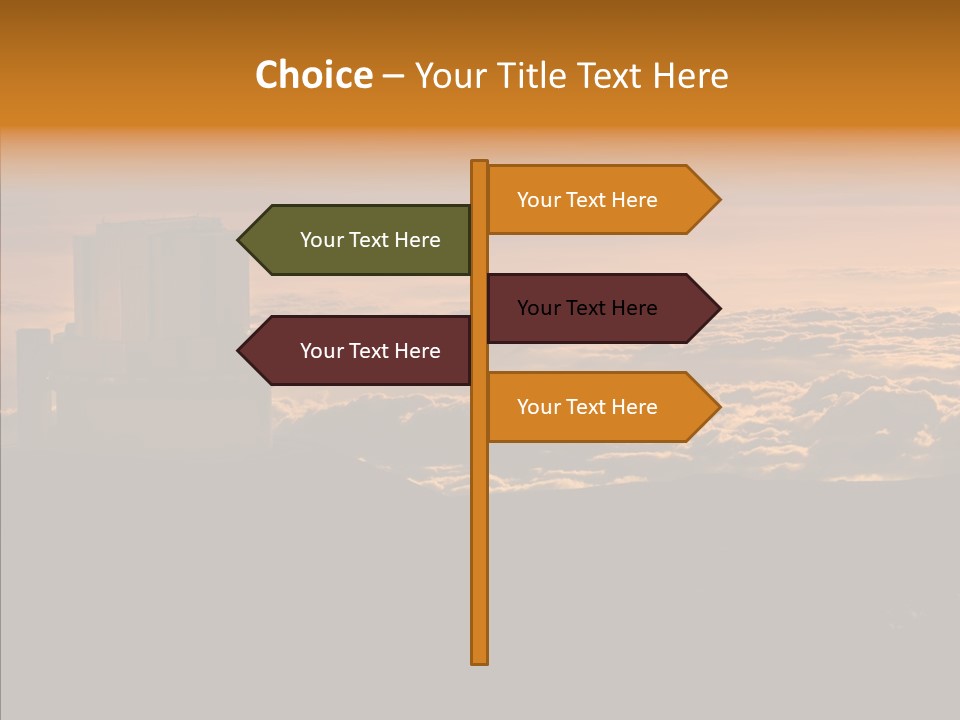 Star Kea Hill PowerPoint Template