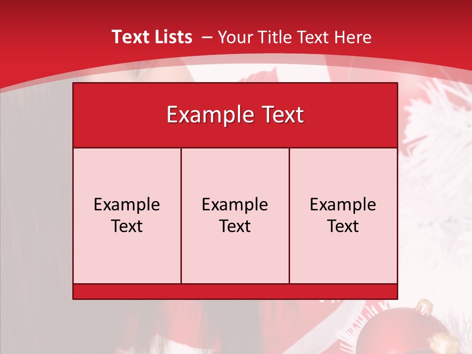 Claus Smiling Tree PowerPoint Template