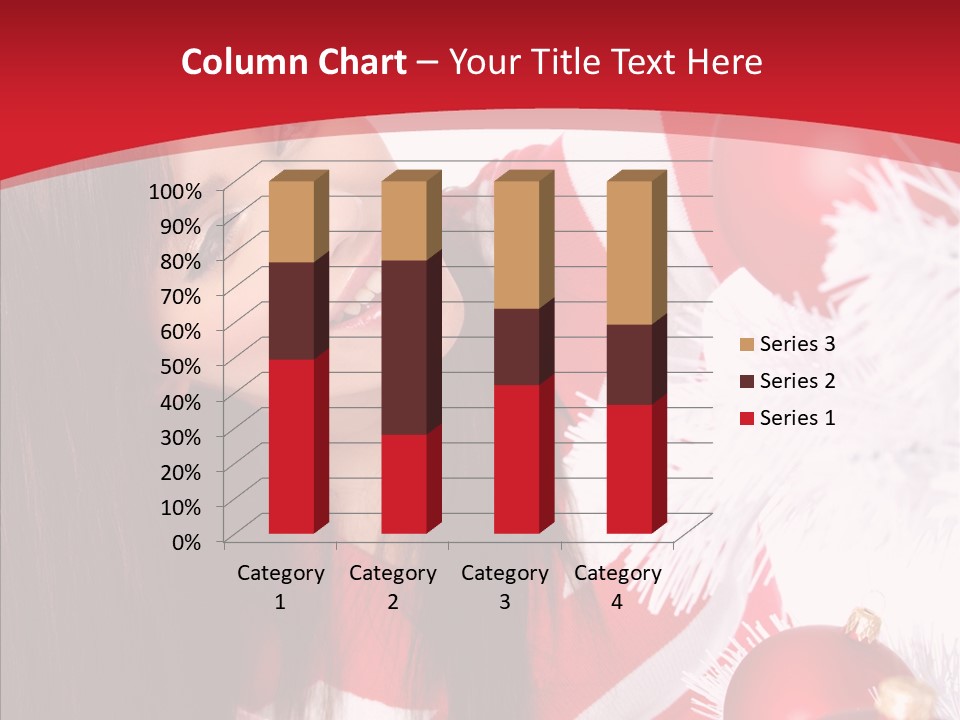 Claus Smiling Tree PowerPoint Template