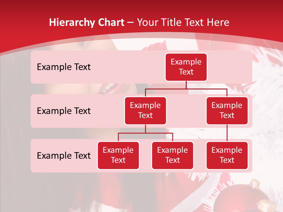 Claus Smiling Tree PowerPoint Template