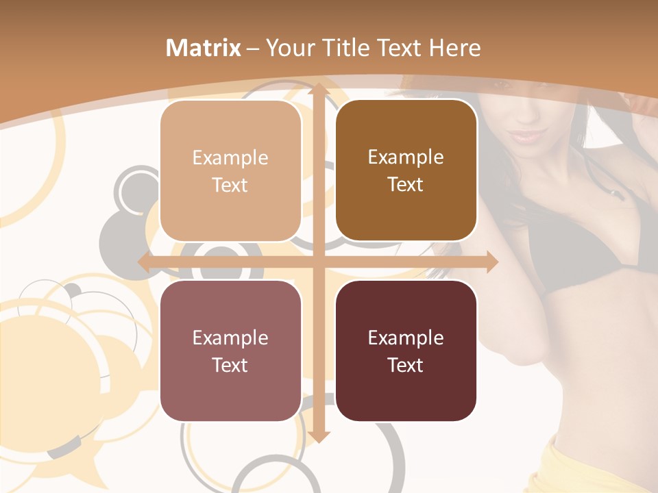 Single Hair Tourism PowerPoint Template