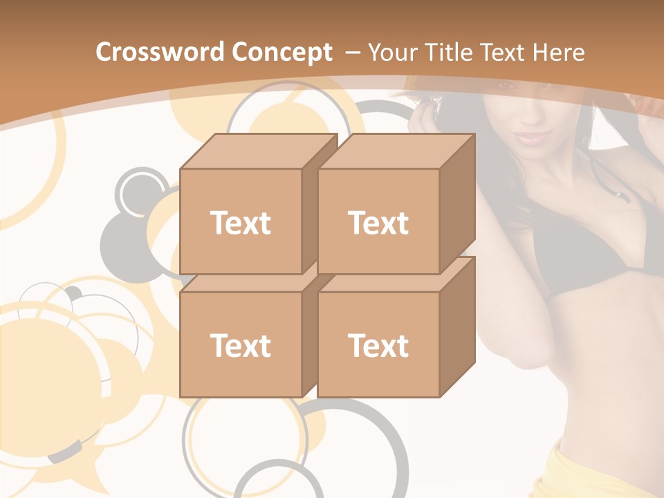 Single Hair Tourism PowerPoint Template