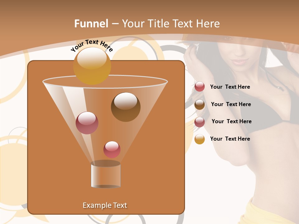 Single Hair Tourism PowerPoint Template