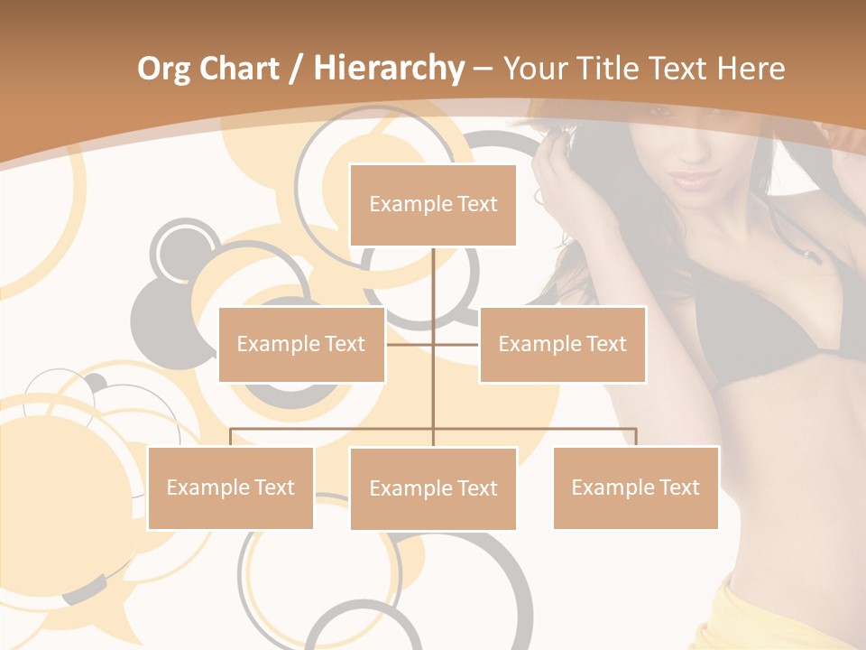 Single Hair Tourism PowerPoint Template