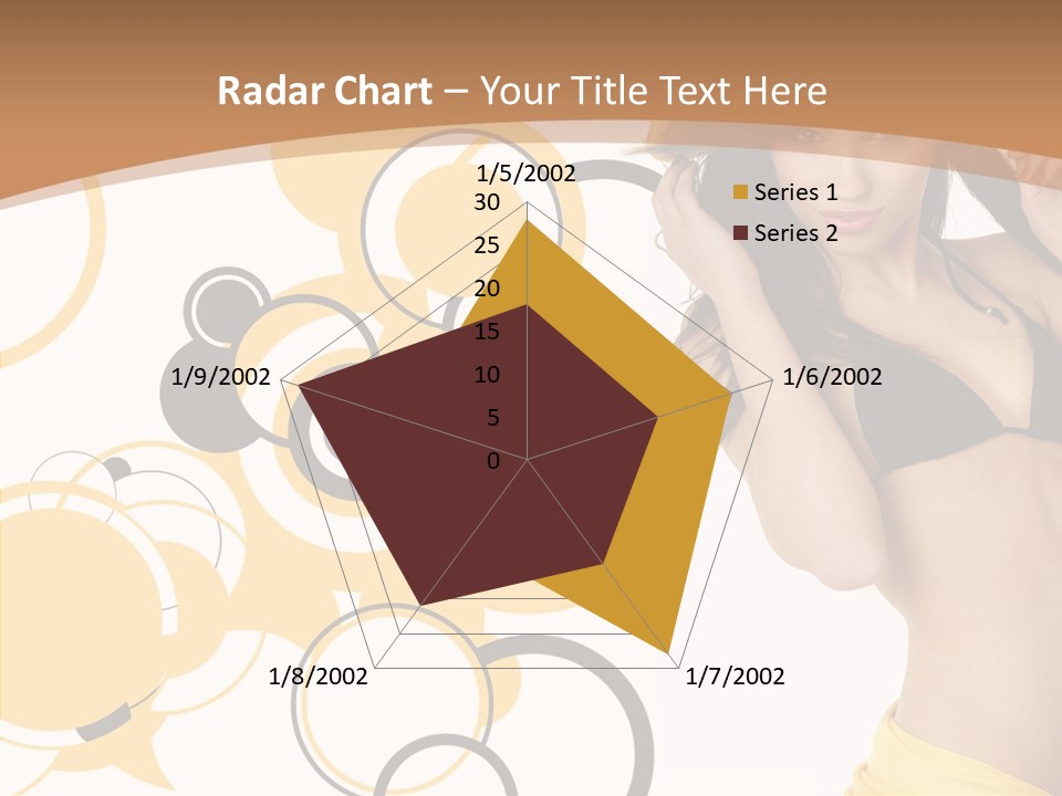 Single Hair Tourism PowerPoint Template