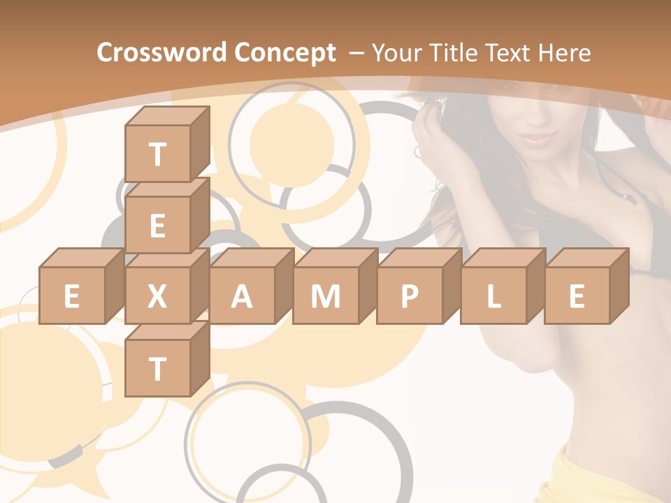 Single Hair Tourism PowerPoint Template