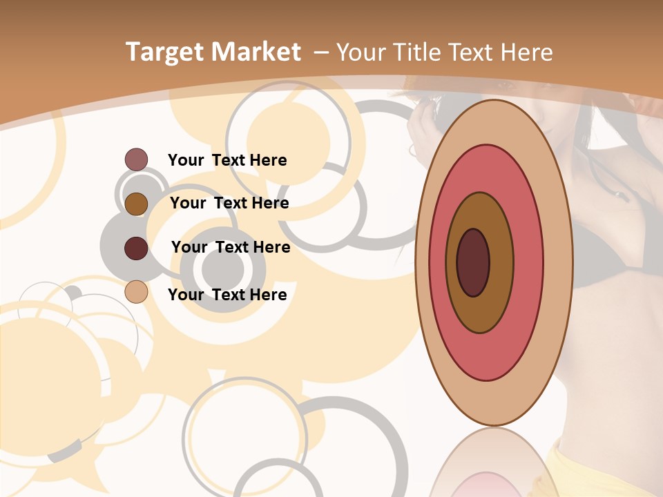 Single Hair Tourism PowerPoint Template