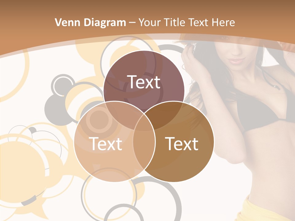 Single Hair Tourism PowerPoint Template