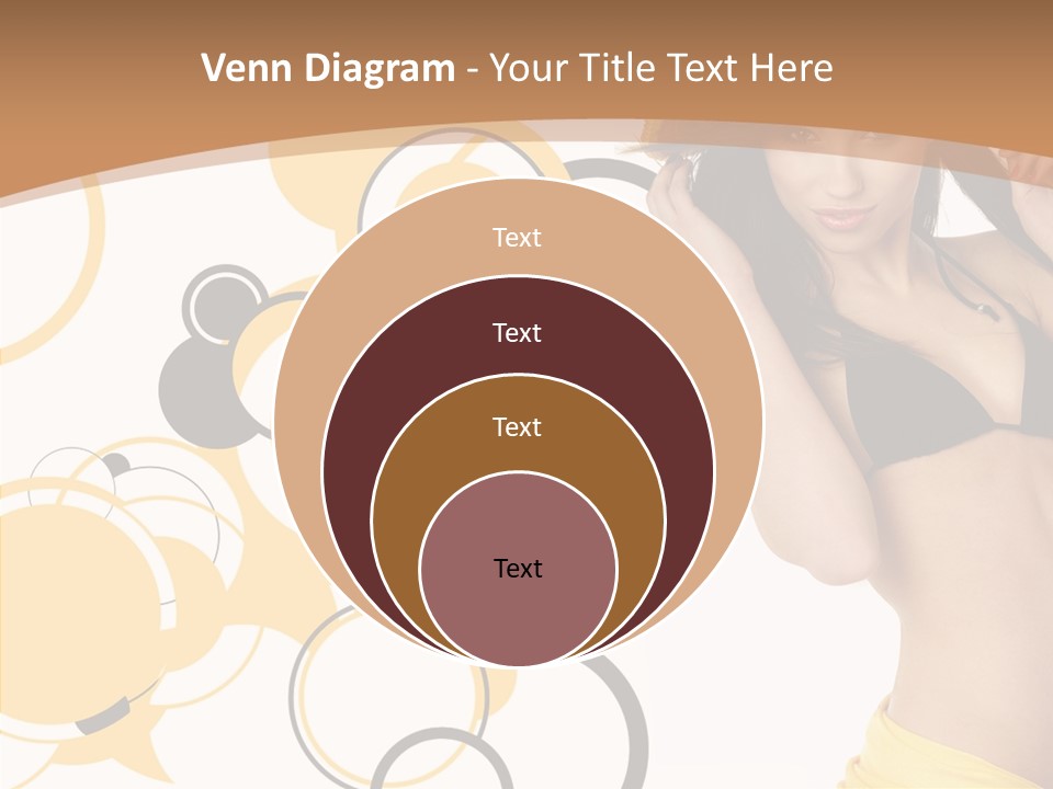 Single Hair Tourism PowerPoint Template