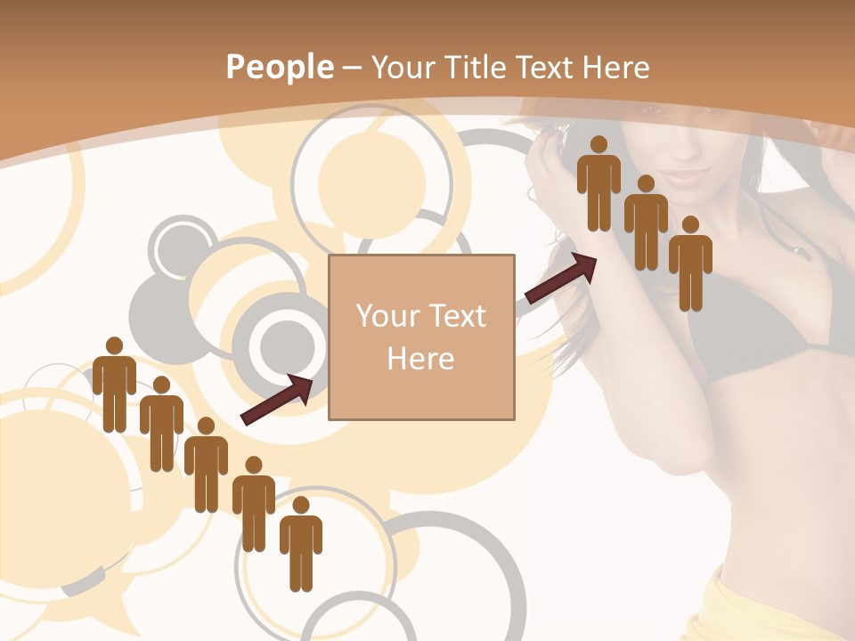 Single Hair Tourism PowerPoint Template