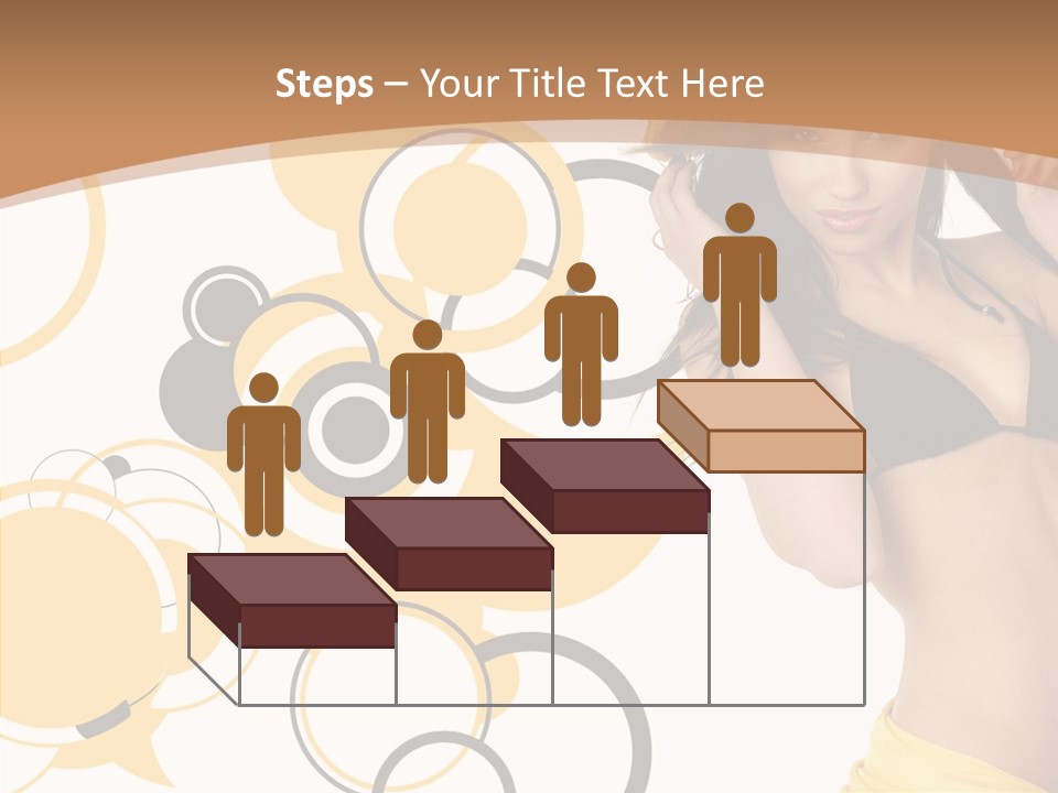 Single Hair Tourism PowerPoint Template