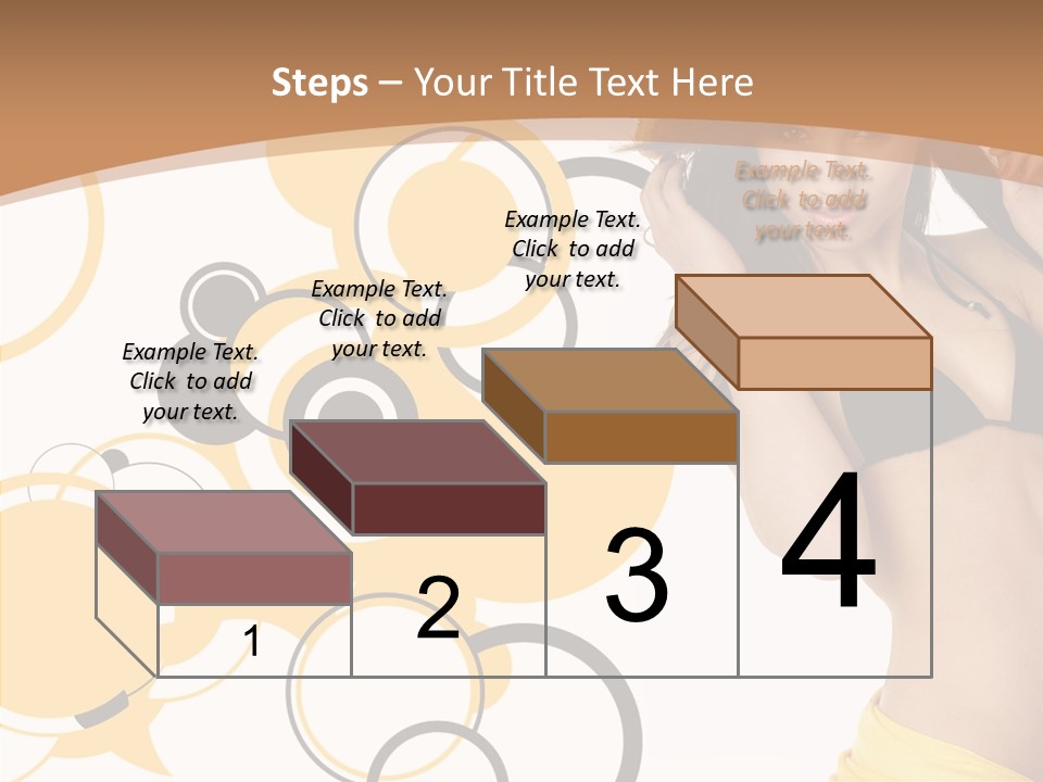 Single Hair Tourism PowerPoint Template