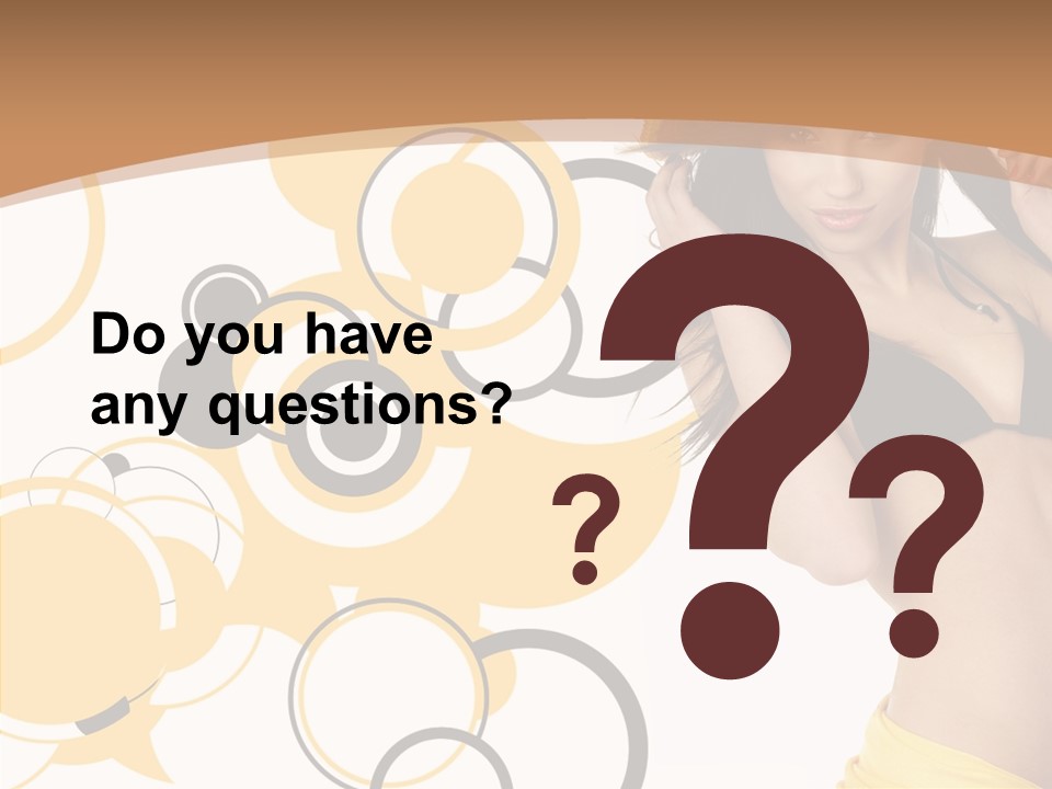 Single Hair Tourism PowerPoint Template