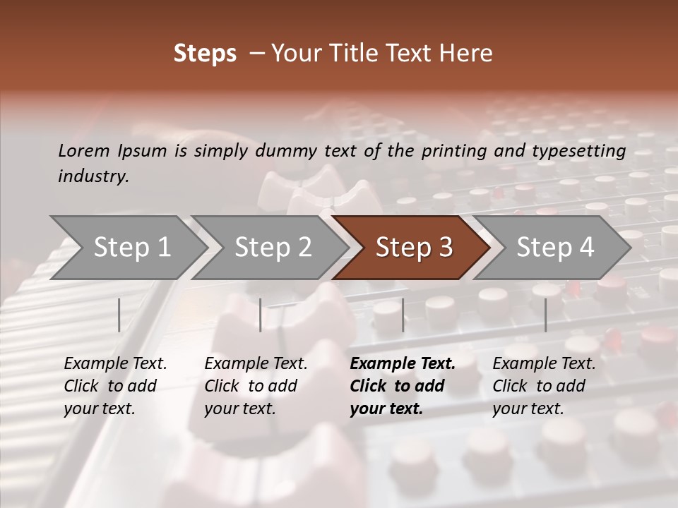 Itting Writing Management PowerPoint Template