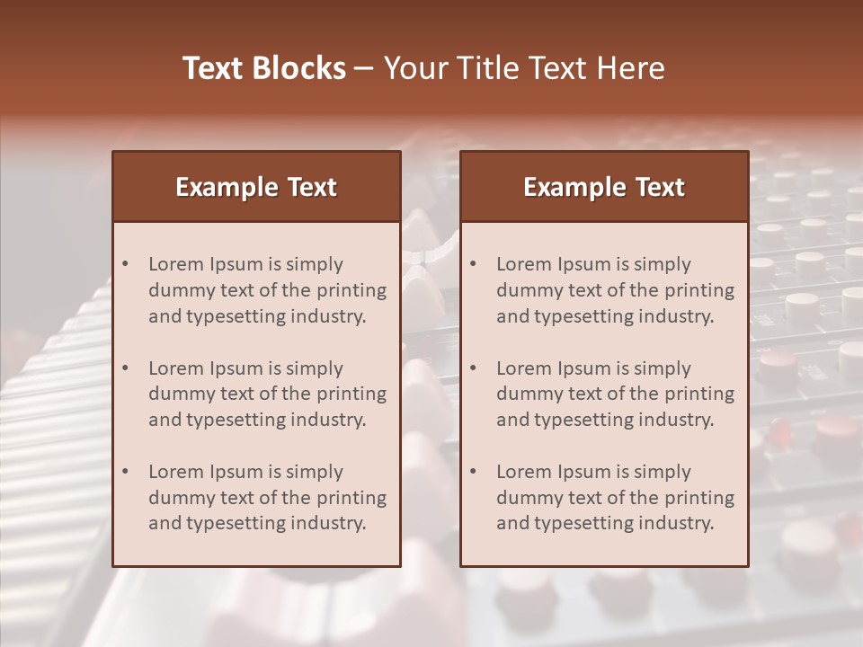 Itting Writing Management PowerPoint Template