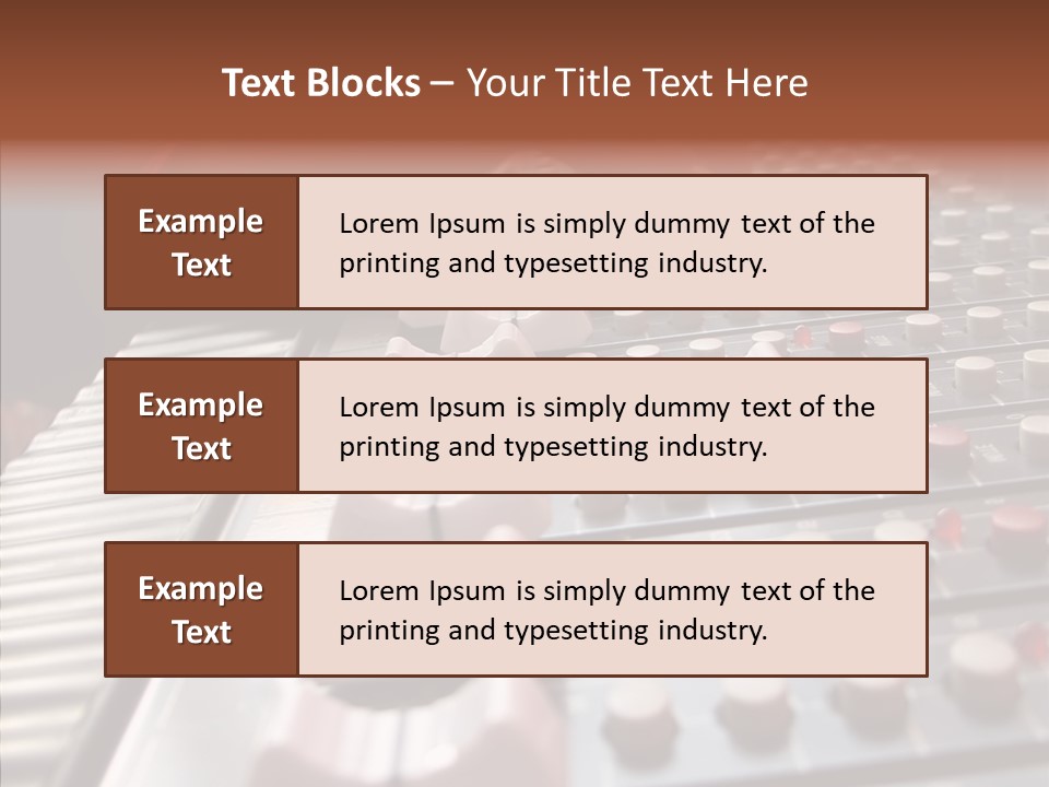 Itting Writing Management PowerPoint Template