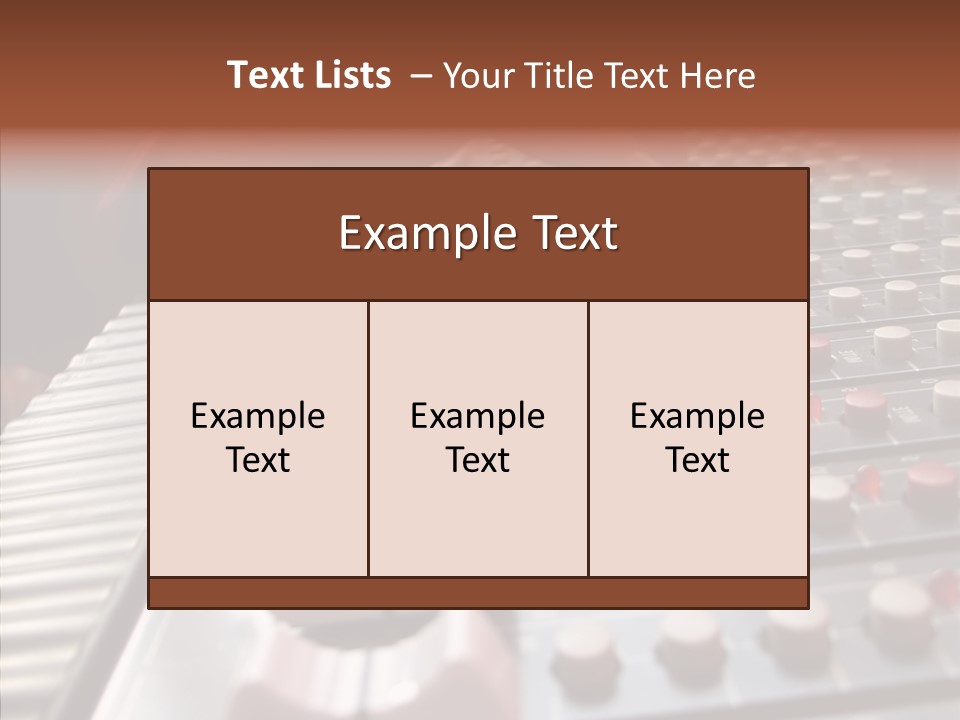 Itting Writing Management PowerPoint Template