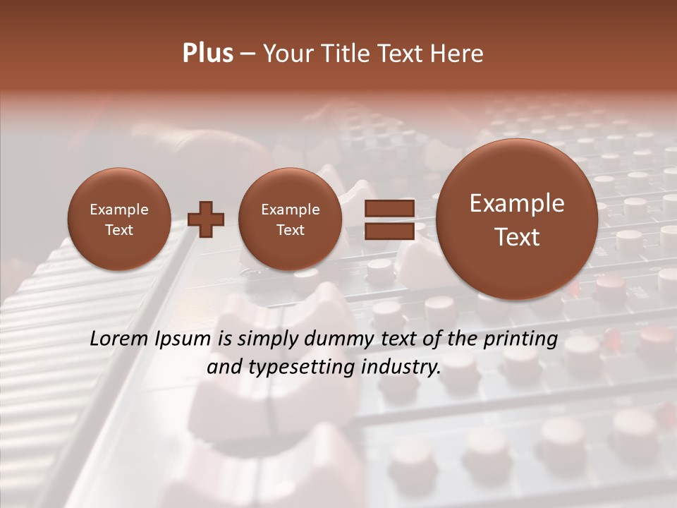 Itting Writing Management PowerPoint Template