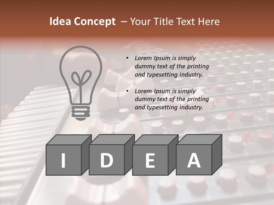 Itting Writing Management PowerPoint Template