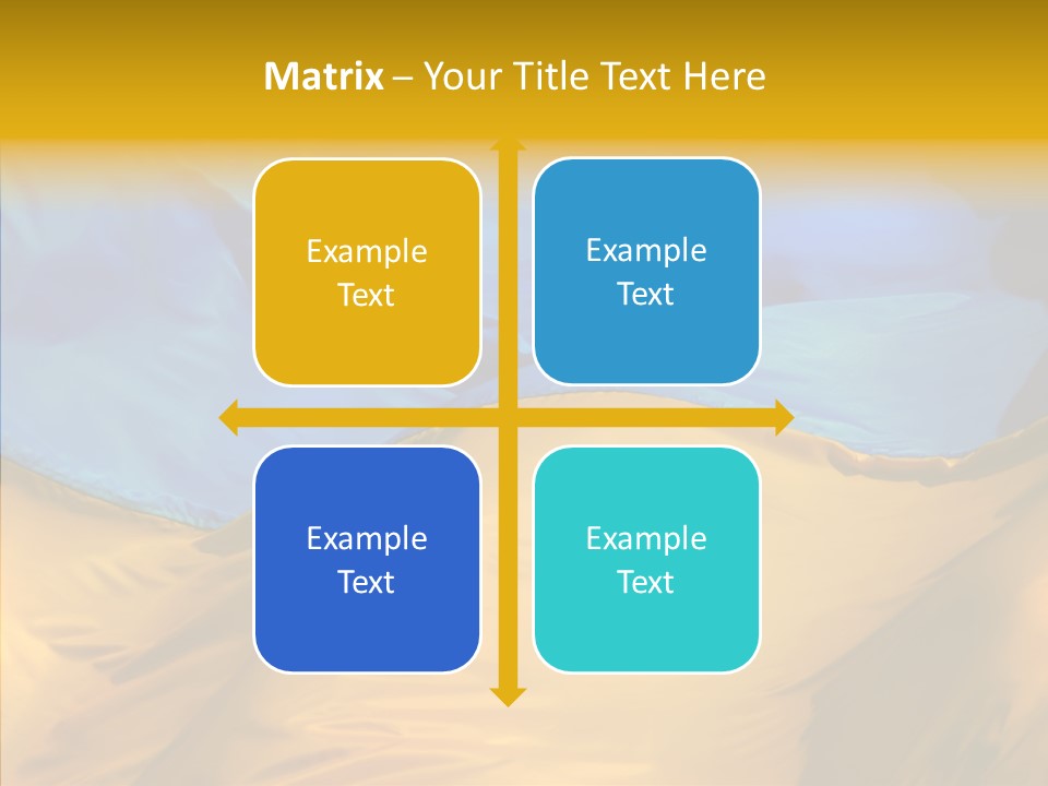 Ukrainian Flag PowerPoint Template