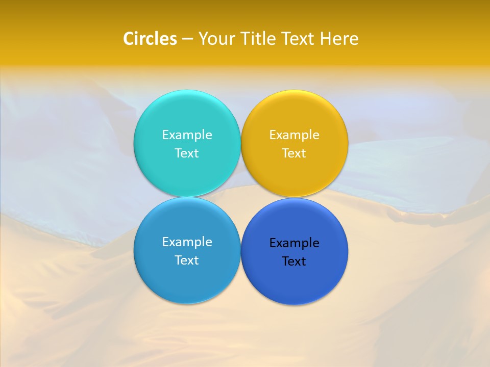 Ukrainian Flag PowerPoint Template