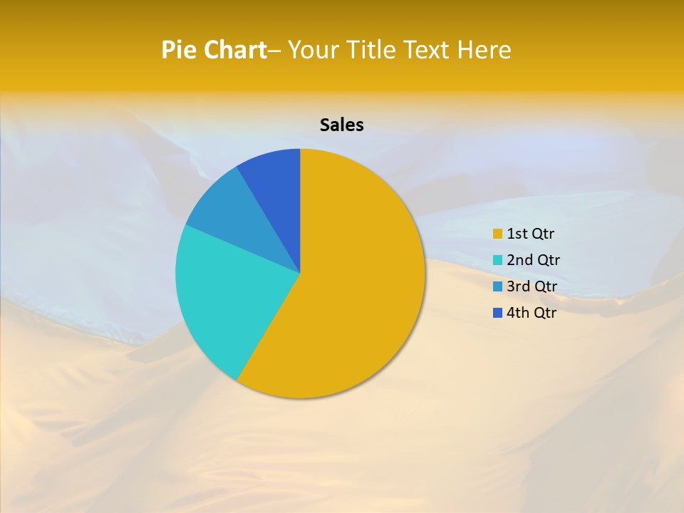 Ukrainian Flag PowerPoint Template