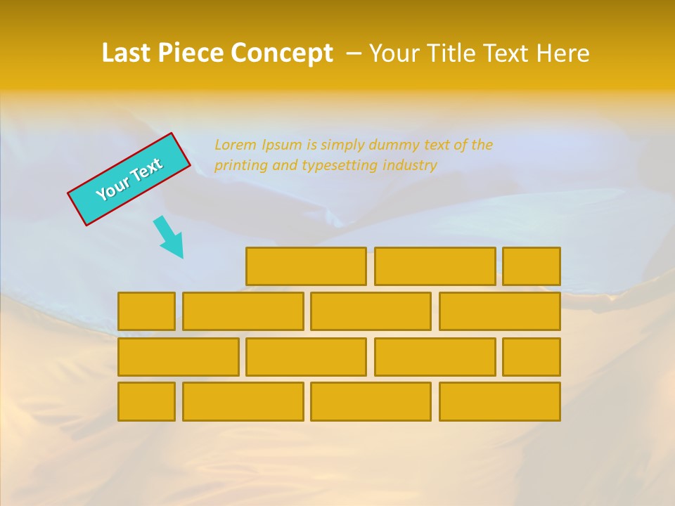 Ukrainian Flag PowerPoint Template
