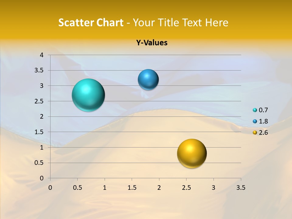 Ukrainian Flag PowerPoint Template