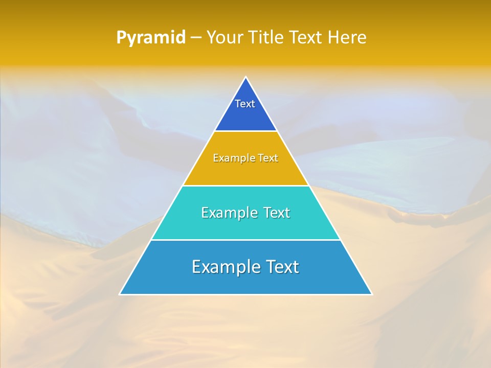 Ukrainian Flag PowerPoint Template