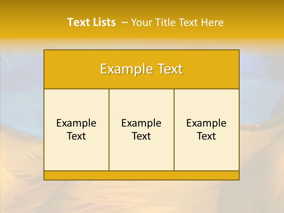 Ukrainian Flag PowerPoint Template